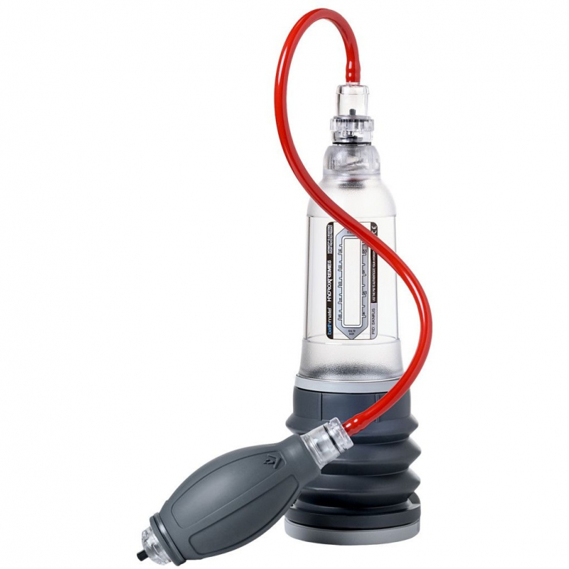 Гидропомпа "Bathmate HydroXtreme 5" прозрачная, с грушей, в чемодане 